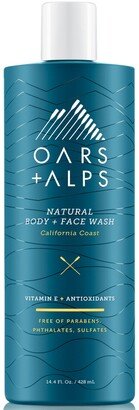 Oars + Alps California Coast Body Wash, 14.4-oz.