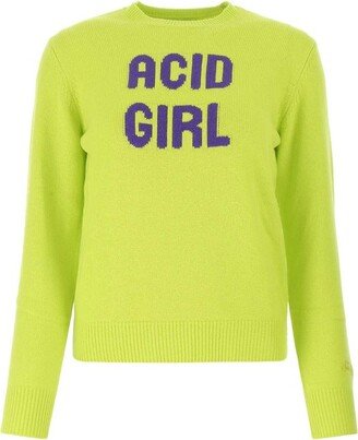 Crewneck Knitted Jumper-AO