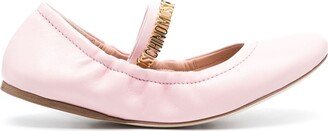 Leather Ballerina Shoes-AC