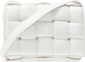 'Padded Cassette' Shoulder Bag - White