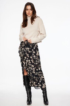 Kamila Ankle Ruffled Skirt