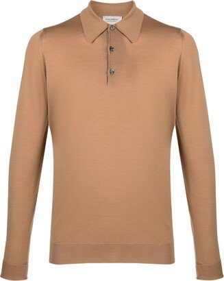 Dorset wool polo shirt