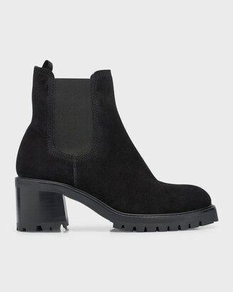 Zona Lug-Sole Chelsea Booties