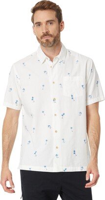 Men's Button Up Woven Top-AB