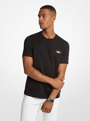 Empire Logo Cotton T-Shirt-AA