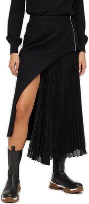 Pleated Midi Skirt-AM