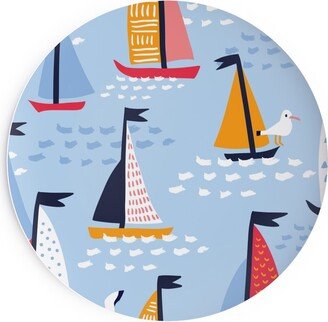 Salad Plates: Regatta Salad Plate, Blue