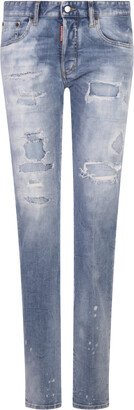 Light Ripped Wash 24/7 Jeans-AA