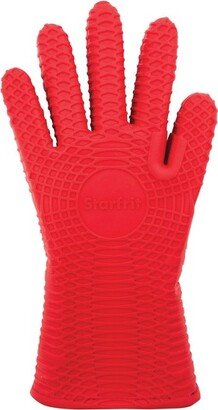 12 Silicone Oven Glove, Red