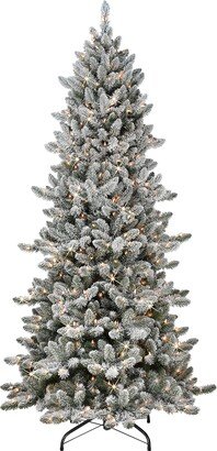 Pre-Lit 7.5' Slim Royal Majestic Spruce Artificial Christmas Tree