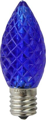 Northlight Pack of 25 Faceted Led C9 Blue Christmas Replacement Bulbs