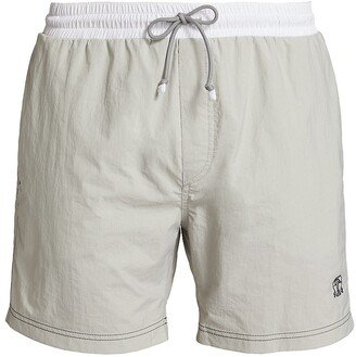 Drawstring Swim Trunks