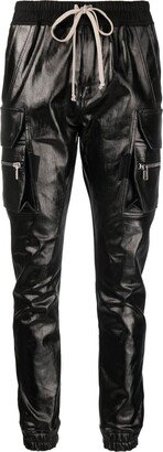 Drawsting-Waist Skinny Trousers