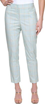 Essex Womens Slim Leg Cropped Ankle Pants