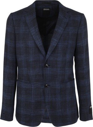 Prince Of Wales Checked Blazer