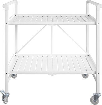 Austiom Leading LLC Steel Folding Serving Cart for Indoor/Outdoor