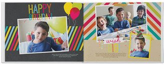Photo Books: My Birthday Party Photo Book, 11X14, Professional Flush Mount Albums, Flush Mount Pages