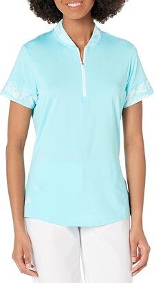 Ultimate365 Polo Shirt (Bliss Blue 1) Women's Clothing