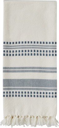 Kyla Woven Towel - Marine Blue