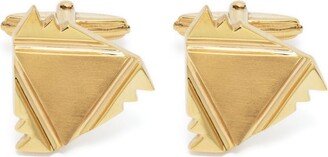 Cut-Out Triangle Cufflinks