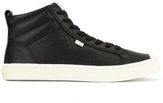 OCA high-top leather sneakers