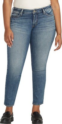 Plus Size Britt Straight-Leg Denim Jeans