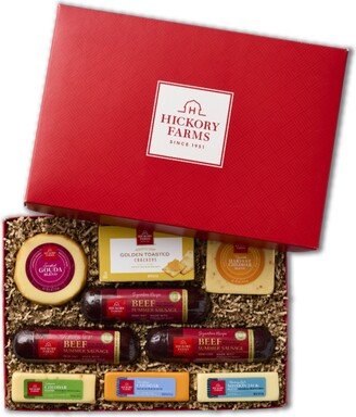 Hickory Farms Holiday Hearty Selection Gift Box, 9 Piece