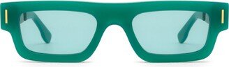 Colpo Francis Green Sunglasses