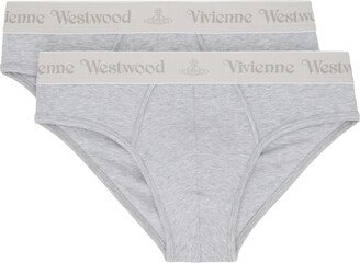 Two-Pack Gray Briefs