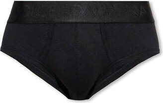 Logo Waistband Stretch Brief