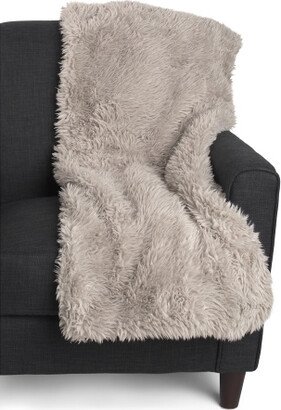 Faux Fur Throw-AA