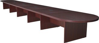 Regency Seating 288 inch Modular Race Track Conference Table with Power/Data Grommets