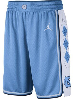 North Carolina Tar Heels Men's Limited Basketball Road Shorts - LightBlue/White