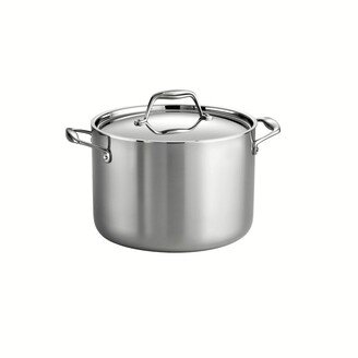 Gourmet Tri-Ply Clad 8 Qt Covered Stock Pot