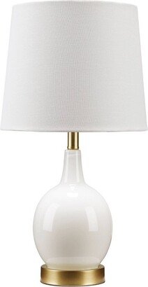 Arlomore Glass Table Lamp White