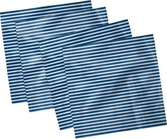 Horizontal Lines Set of 4 Napkins, 12