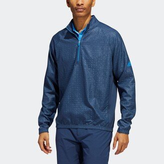 Men's Debossed Quarter-Zip Pullover