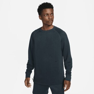 Men's Therma-FIT ADV A.P.S. Fleece Versatile Crew in Blue