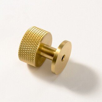 Brass Knurled Knobs Champagne Gold Cabinet Euro Bar Pulls Modern Brassy For Cabinets & Drawers