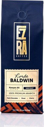 Ezra Coffee Lorde Baldwin- Whole Beans Dark Roast Coffee - 12oz