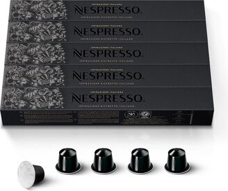 Capsules OriginalLine, Ristretto, Dark Roast Espresso Coffee, 50-Count Espresso Pods