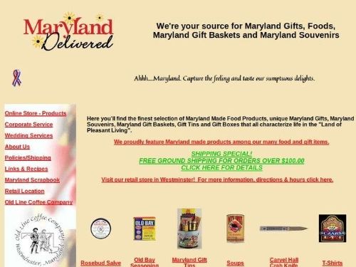 Maryland Delivered Promo Codes & Coupons