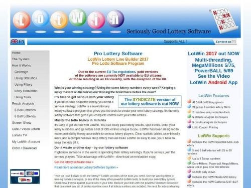 Lotwin Lottery Line Builder Promo Codes & Coupons