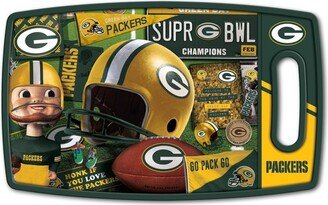 NFL Green Bay Packers Retro Series Cutting Board