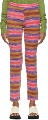 SSENSE Exclusive Pink Stripe Zalo Lounge Pants