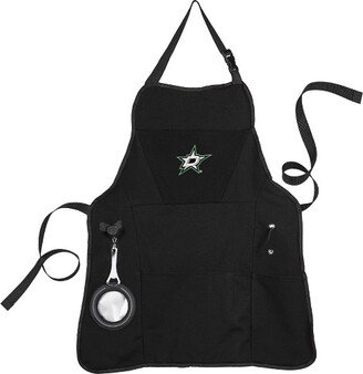 Grill Apron, Black, Dallas Stars