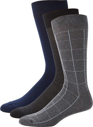 Saks Fifth Avenue Made in Italy 3-Pack Fancy Dress Socks