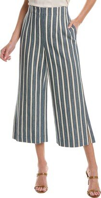 Downing Cropped Side Slit Pant