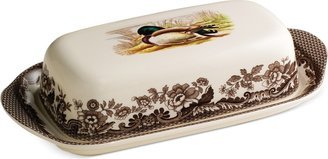 Woodland Mallard Covered Butter Dish