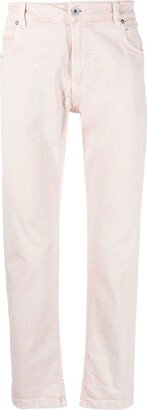 Mid-Rise Cropped Trousers-AQ